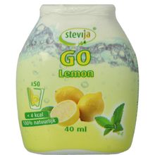 Foto van Stevija Stevia limonadesiroop go lemon