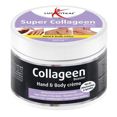 Lucovitaal Collageen hand & body creme 250 Milliliter - Overig lichaam