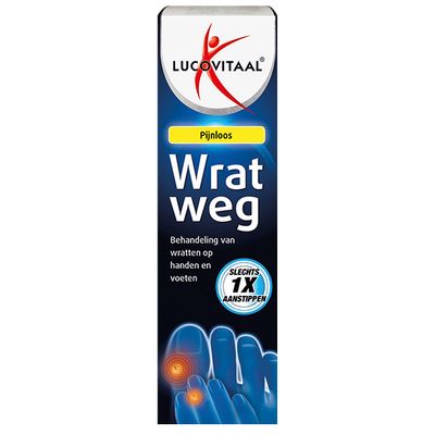 Lucovitaal Wrat weg