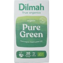 Foto van Dilmah Pure ceylon green tea bio