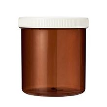 Foto van Tabletflacon 250 ml bruin met dop