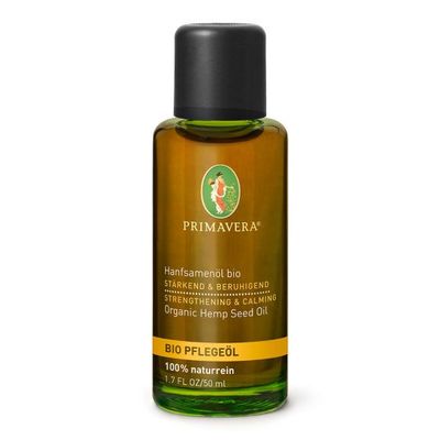 Primavera Hennepzaad olie bio 100 milliliter - Overig lichaam
