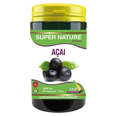 SNP Acai 3000 mg 60 capsules - Overige vitaminen/mineralen