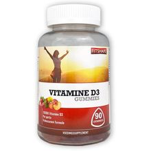 Foto van Fitshape Vitamine D3 gummies