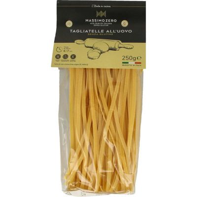 Foto van Massimo Zero Tagliatelle eierpasta glutenvrij