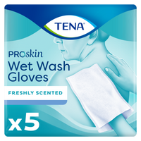 TENA Wet Wash Glove Freshly Scented 5