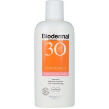 Foto van Biodermal Zonnemelk SPF30 gevoelige huid