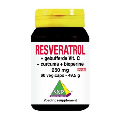 SNP Resveratrol curcuma gebufferd vit C bioperine puur