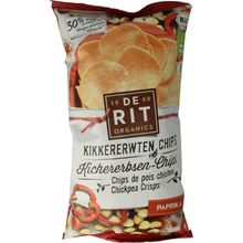 Foto van Kikkererwtenchips paprika