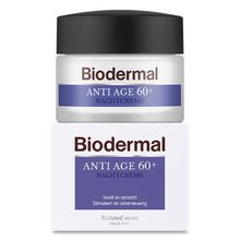 Foto van Biodermal Nachtcreme anti age 60+