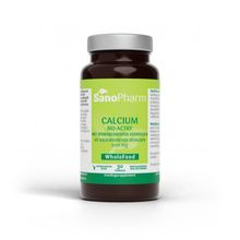 Foto van Sanopharm Calcium 200 mg wholefood