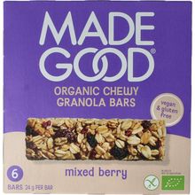 Foto van Made Good Granola bar mixed berries 24 gram