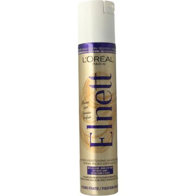 Foto van Elnett Purple hairspray sterke fixatie
