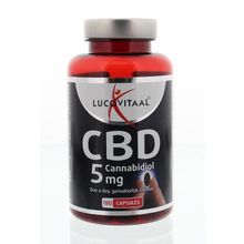 Foto van Lucovitaal Cannabidiol CBD 5 mg