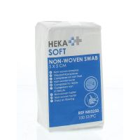 Hekasoft Non woven kompres 5 x 5 4-laags