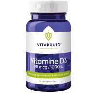 Vitakruid Vitamine D3 25 mcg