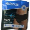 Afbeelding van Attends Men discreet underwear zwart maat m