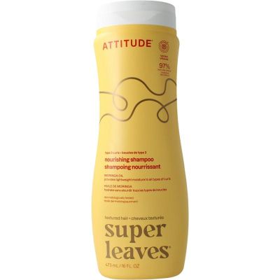 Attitude Shampoo moringa oil curl nourishing type 3 473 Milliliter - Shampoo