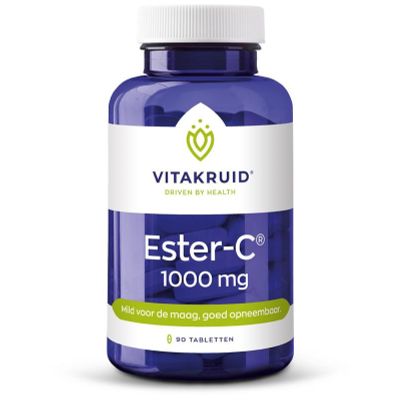 Vitakruid Ester C 1000 mg 90 tabletten - Vitamine enkel
