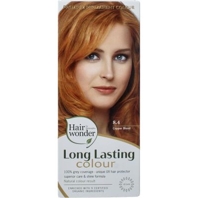 Foto van Henna Plus Long lasting colour 8.4 copper blond