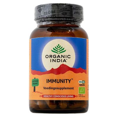 Organic India Immunity bio Organic India Immunity bio 90 capsules - Overige vitaminen/mineralen