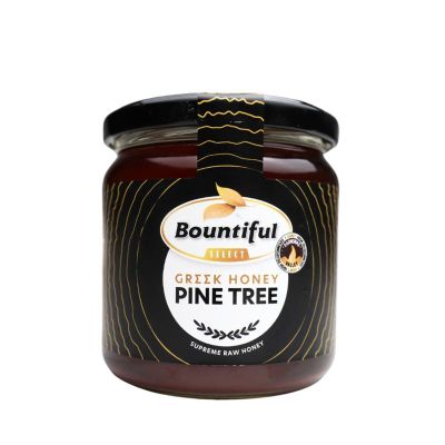 Bountiful Select Griekse rauwe honing pine tree/dennen Bountiful Select Griekse rauwe honing pine tree/dennen 500 gram - Honing