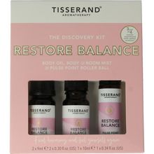 Foto van Tisserand Restore balance discovery kit