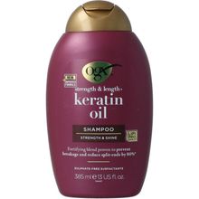 Foto van OGX Anti breakage keratin oil shampoo
