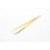 Afbeelding van Pincet 9 cm verguld glad smal 827-35