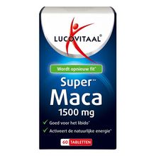 Foto van Lucovitaal maca super 1500mg