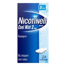 Nicotinell Kauwgom 2 mg Foto van Nicotinell Kauwgom 2 mg