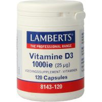 Lamberts Vitamine D3 1000IE 25 mcg