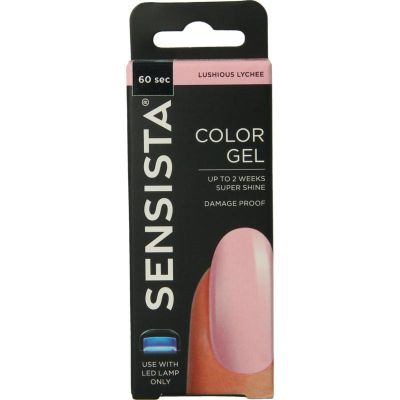 Sensista Color gel lushious lychee Sensista Color gel lushious lychee 7.5 milliliter - Make Up