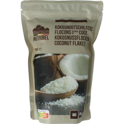 Foto van Nutribel Kokosnoot schilfers raw bio