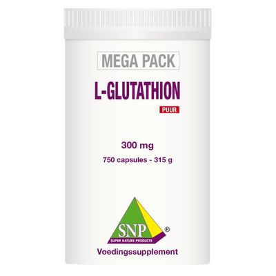SNP L-Glutathion puur megapack
