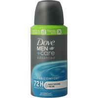 Dove Deodorant roller men+ care clean comfort