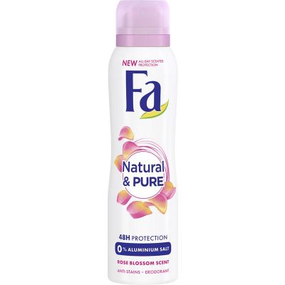 FA Deodorant spray natural & pure rose blossom