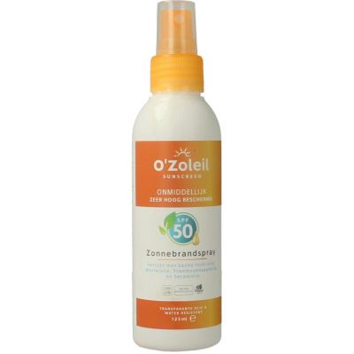 O'Zoleil Zonnebrandspray SPF50 125 Milliliter - In de zon