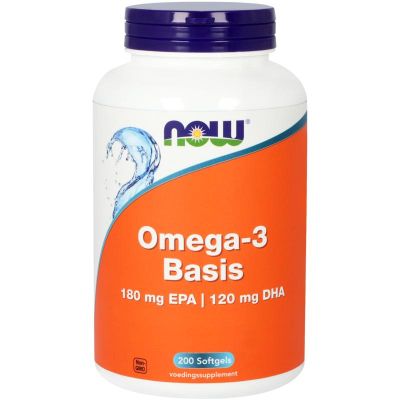 NOW Omega-3 basis 180 mg EPA 120 mg