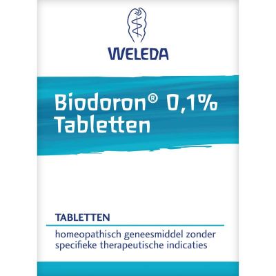 Weleda Biodoron 0.1% tabletten 250 tabletten - Homeopathische geneesmiddelen