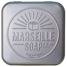 Foto van Marseille Soap Zeepdoosje aluminium