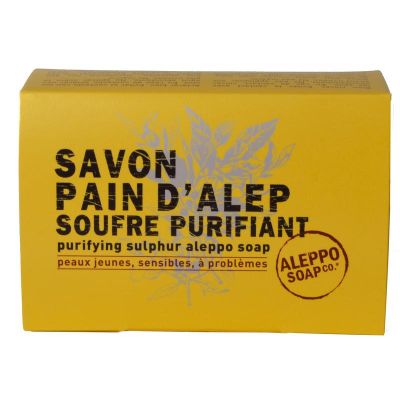 Aleppo Soap Co Aleppo zeep met zwavelbloem in doosje