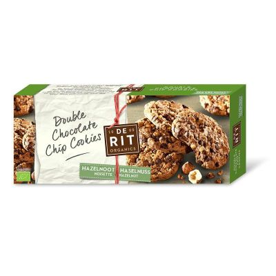 De Rit Double chococookies hazelnoot