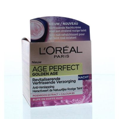 Loreal Age perfect gold age nachtcreme