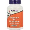 Afbeelding van NOW Arginine & Ornithine 500/250 mg