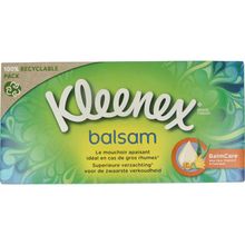 Kleenex Balsam tissue box Foto van Kleenex Balsam tissue box