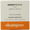Afbeelding van Green People Shampoo bar citrus & ginger