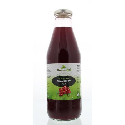 Bountiful Cranberrysap bio 750 Milliliter - Dranken