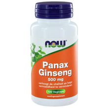 Foto van NOW Panax ginseng 500 mg