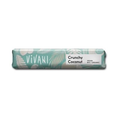 Vivani Chocolate To Go crunchy coconut vegan